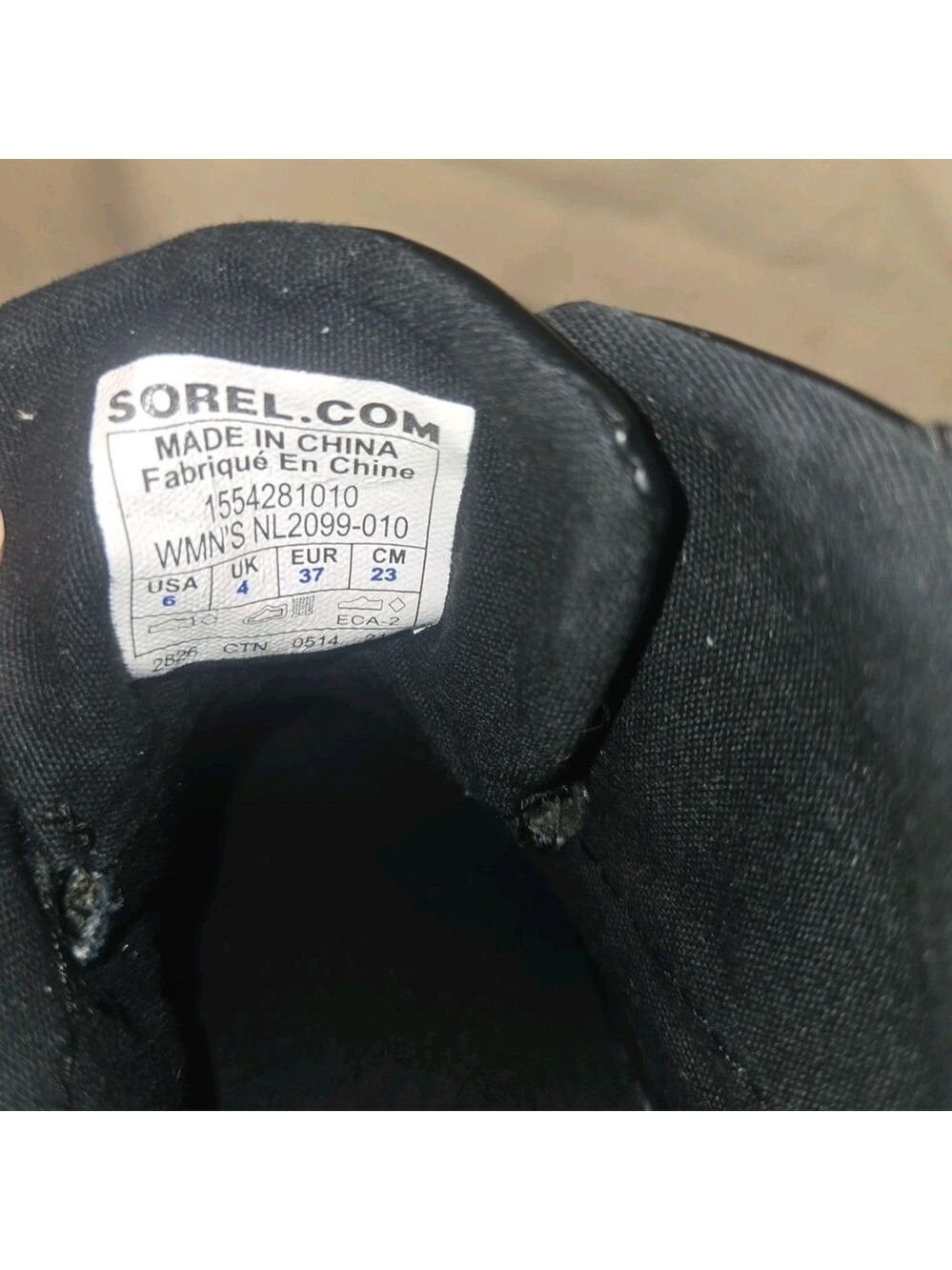 Sorel Black Waterproof Winter Boots - Picture 10 of 10
